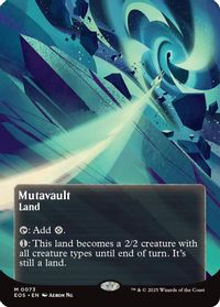 Mutavault (0073) (Borderless) — Edge of Eternities: Stellar Sights