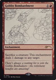 Goblin Bombardment (7022) — Secret Lair Drop Series