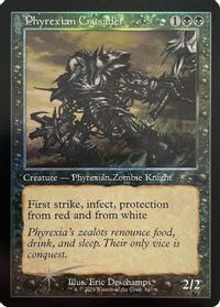 Phyrexian Crusader (Retro Frame) — Secret Lair Drop Series