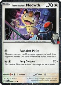 Team Rocket's Meowth (Cosmos Holo) — Miscellaneous Cards & Products