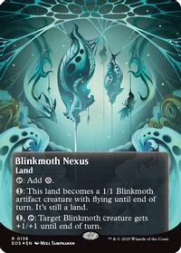 Blinkmoth Nexus (0138) (Borderless) (Galaxy Foil) — Edge of Eternities: Stellar Sights