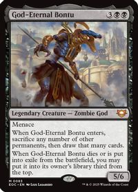 God-Eternal Bontu — Commander: Edge of Eternities