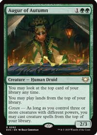Augur of Autumn — Commander: Edge of Eternities