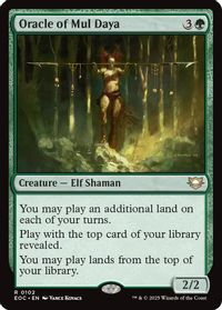 Oracle of Mul Daya — Commander: Edge of Eternities