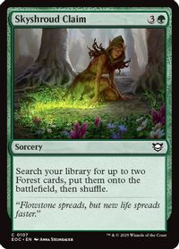 Skyshroud Claim — Commander: Edge of Eternities