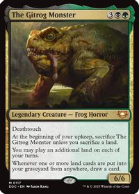 The Gitrog Monster — Commander: Edge of Eternities