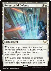 Resourceful Defense — Commander: Edge of Eternities
