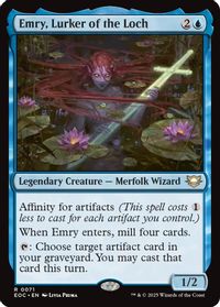 Emry, Lurker of the Loch — Commander: Edge of Eternities