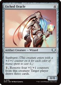 Etched Oracle — Commander: Edge of Eternities