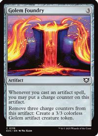 Golem Foundry — Commander: Edge of Eternities