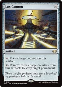 Lux Cannon — Commander: Edge of Eternities