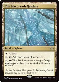 The Mycosynth Gardens — Commander: Edge of Eternities