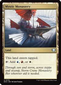 Mystic Monastery — Commander: Edge of Eternities