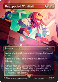 Unexpected Windfall (2092) (Rainbow Foil) — Secret Lair Drop Series