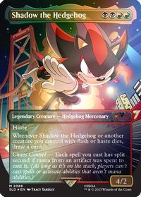 Shadow the Hedgehog (Rainbow Foil) — Secret Lair Drop Series