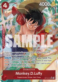 Monkey.D.Luffy (Alternate Art) — Legacy of the Master