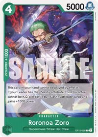 Roronoa Zoro (036) — Legacy of the Master