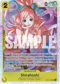 Shirahoshi — Legacy of the Master