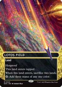 Lotus Field (0023) (Borderless) — Edge of Eternities: Stellar Sights