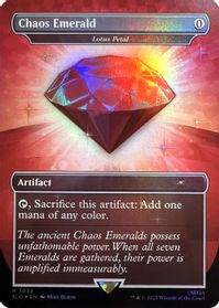 Chaos Emerald - Lotus Petal (7032) — Secret Lair Drop Series