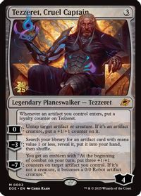 Tezzeret, Cruel Captain — Prerelease Cards