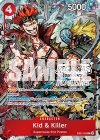 Kid & Killer (Offline Regional Finalist Card Set 2025 Vol.2) — One Piece Promotion Cards