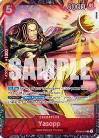 Yasopp (Championship 25-26 Offline Regionals Season 2) — One Piece Promotion Cards