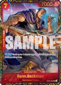 Benn.Beckman (Championship 25-26 Offline Regionals Season 2) — One Piece Promotion Cards
