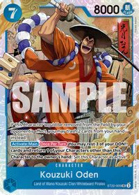 Kouzuki Oden — Starter Deck 22: Ace & Newgate