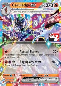 Ceruledge ex — Prize Pack Series Cards