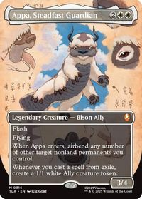 Appa, Steadfast Guardian (Borderless) — Avatar: The Last Airbender