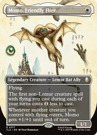 Momo, Friendly Flier (Borderless) — Avatar: The Last Airbender