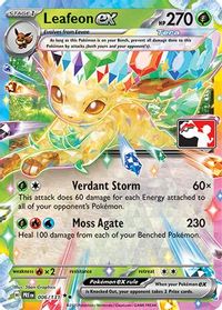 Leafeon ex - 006/131 — Prize Pack Series Cards