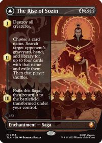The Rise of Sozin (Borderless) — Avatar: The Last Airbender