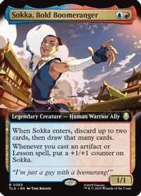 Sokka, Bold Boomeranger (Extended Art) — Avatar: The Last Airbender
