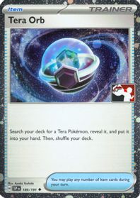 Tera Orb — Prize Pack Series Cards