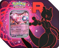 Team Rocket Tin [Team Rocket's Mewtwo ex] — Miscellaneous Cards & Products