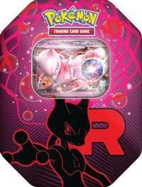 Team Rocket Tin [Team Rocket's Mewtwo ex] (International Version) — Miscellaneous Cards & Products