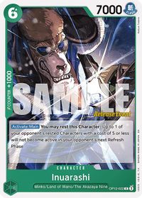 Inuarashi — Legacy of the Master Release Event Cards