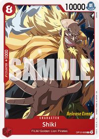 Shiki — Legacy of the Master Release Event Cards