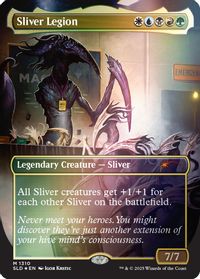 Sliver Legion (1310) (Rainbow Foil) — Secret Lair Drop Series