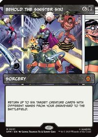 Behold the Sinister Six! (Borderless) — Marvel's Spider-Man