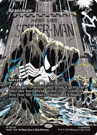 Reanimate (Borderless) — Marvel Universe Eternal-Legal