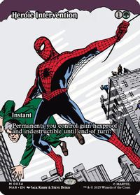 Heroic Intervention (Borderless) — Marvel Universe Eternal-Legal