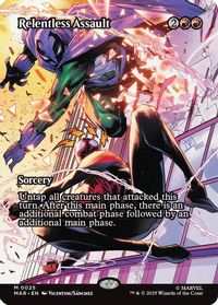 Relentless Assault (Borderless) — Marvel Universe Eternal-Legal