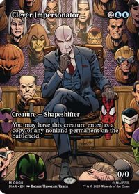 Clever Impersonator (Borderless) — Marvel Universe Eternal-Legal