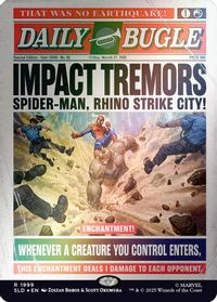Impact Tremors (1999) (Rainbow Foil) — Secret Lair Drop Series