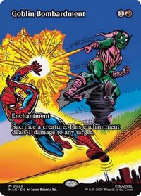 Goblin Bombardment (Borderless) — Marvel Universe Eternal-Legal
