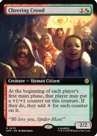 Cheering Crowd (Extended Art) — Marvel's Spider-Man