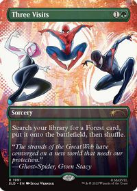 Three Visits — Secret Lair Drop Series